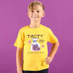 Cartoon Short-Sleeve Children's Summer Clothing E-commerce Wholesale Children's Unisex Top Summer T-shirts Round Neck Multicolor Short-Sleeve Pure Cotton T-shirts