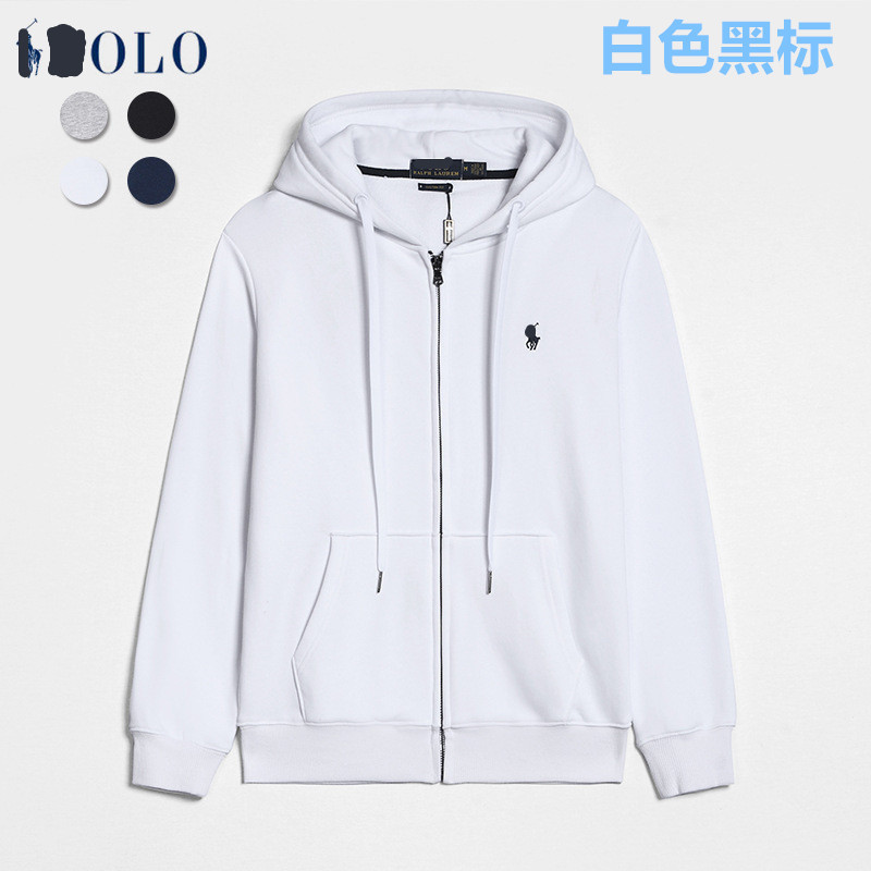 Zipper white black label