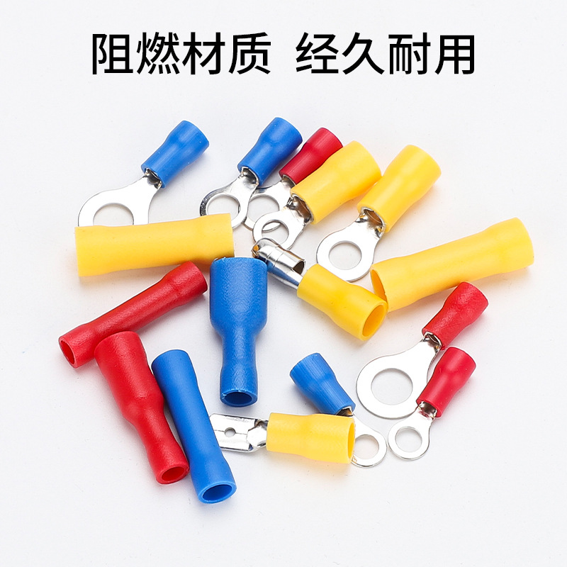 Cross-border exclusive supply 700pcs cold crimp terminal box Cold crimp connectors set Quick connection terminal kit