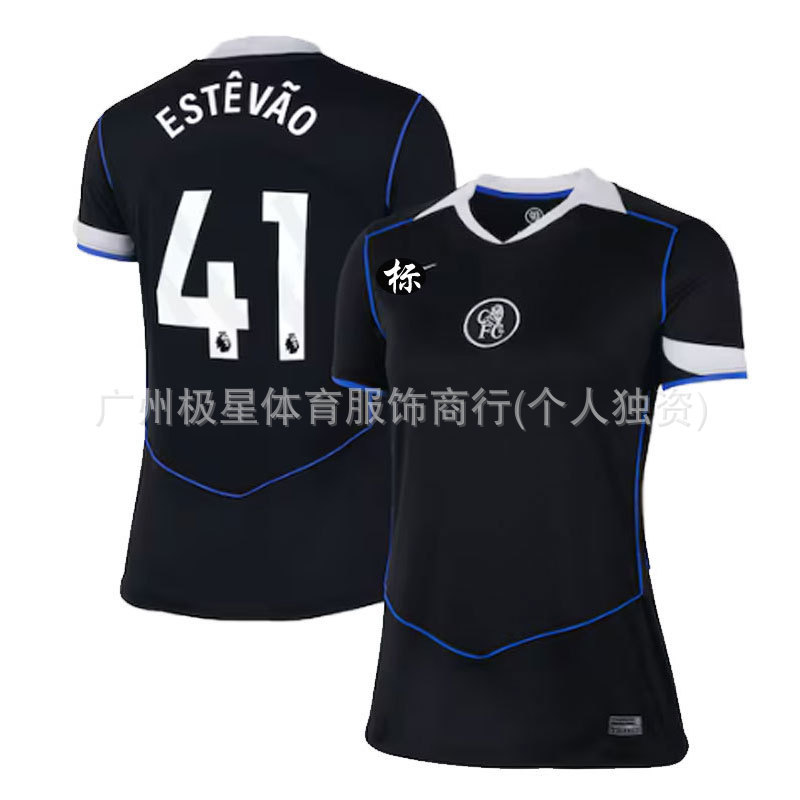 2526切尔西球衣T90第二客场10号帕尔默8号恩佐25号凯塞多球衣队服|undefined