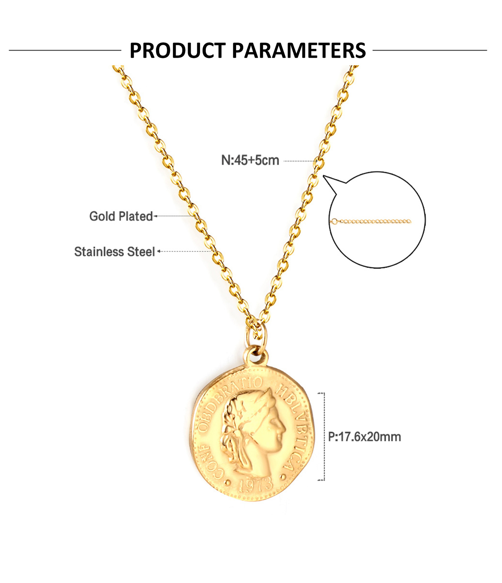 Retro Cross Stainless Steel Plating Inlay Artificial Gemstones Pendant Necklace 1 Piece