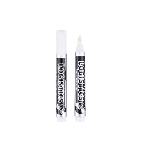 White oil-based marker waterproof non-fading large-capacity odorless advertising greeting card glass highlight pen