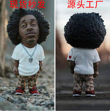 跨境传奇人物手办模型设计装饰信仰家居摆件树脂说唱演说家纹身师