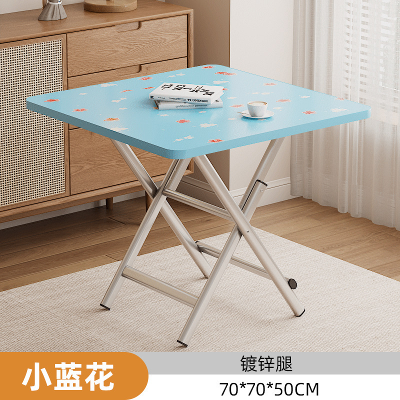 折りたたみ式食卓ポータブル屋外露店テーブル小戸型レンタルハウス簡易家庭用食事小さな円卓|undefined