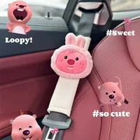 Loopy с защитным чехол наплечник для внутреннего украшения автомобиля куклы милые анти-затор шлифовальной пары универсальных карт