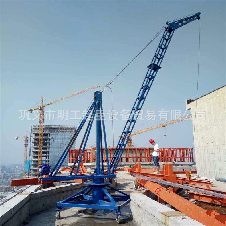 工厂船用类小吊车 码头 港口 仓库 车间装车卸货用 1吨小吊机