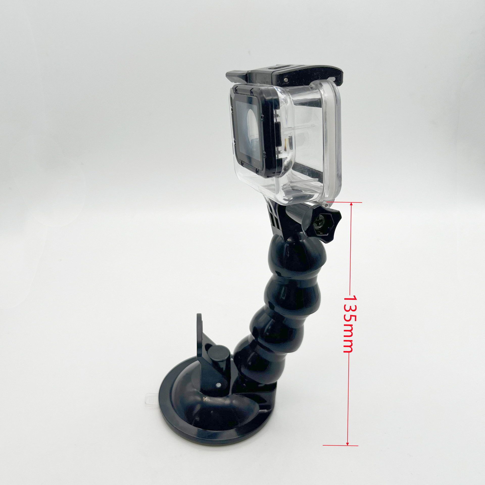 Gopro serpiente en forma de lechón montaña perro Anta serpiente en forma brazo coche soporte de cuatro secciones deportes cámara universal fuerte lechón