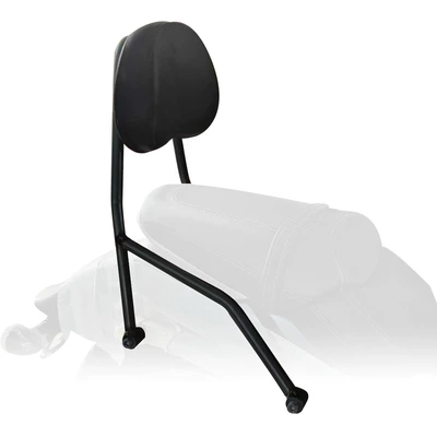 shelf modification accessories, Motorcycle bumper - black-frosted-one-piece-rear-backrest