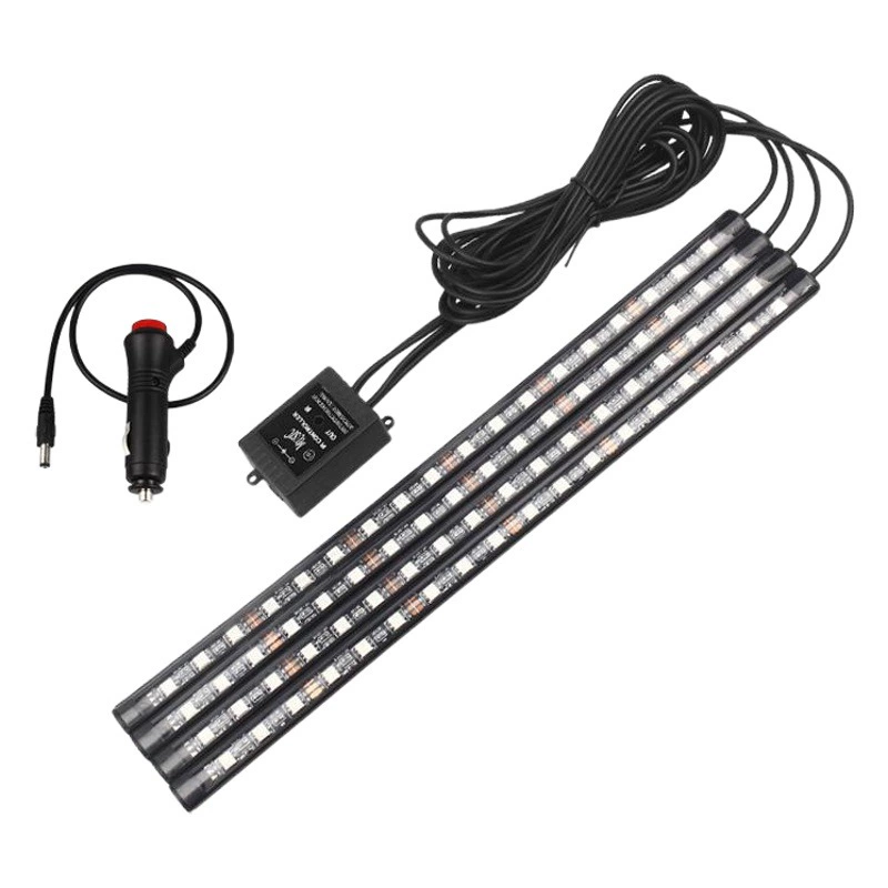 Источник Meikas в наличии 4872LED силиконовый шланг один-четыре Автомобильная фара для ног