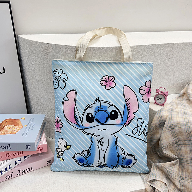2025 nuevo bolso de lona bolso grande bolso de estudiantes bolso lindo bolso de lona de dibujos animados bolso de hombro bolso de mujer nuevo