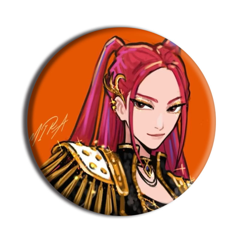 猎魔女团二次元圆形吧唧动漫徽章|undefined