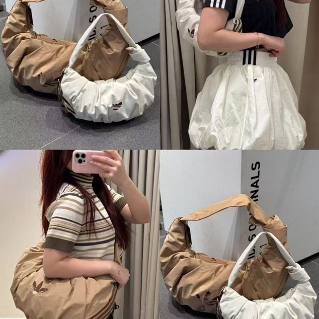Cross-Border New Large-Capacity Dumpling Bag, Versatile Casual Cloud Shoulder Bag, Pleated High-Value Handbag for Women