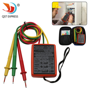 Phase sequence table portable three-phase AC phase sequence instrument SM852B phase instrument current and voltage detector
