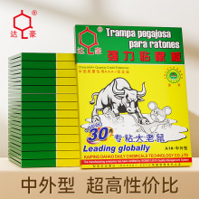 达豪 强力粘鼠板 A1#中外型 30克胶水 粘大老鼠 新品上市