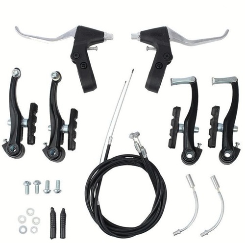 山地车刹把山地刹车把全铝车刹折叠V刹全铝闸把刹车线闸线成套