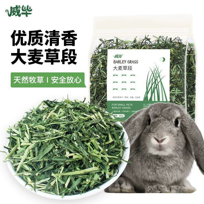 2024 New Barley Grass Section Rabbit Guinea Pig Chinchilla Guinea Pig Guinea Pig Rabbit Food Rabbit Feed Hay Food Wholesale