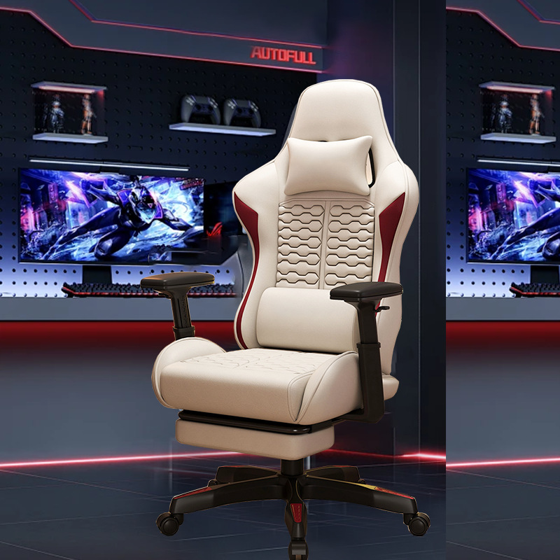 silla de juego de computadora silla de jefe confortable sentada en el hogar reclinable dormitorio elevación silla de juego image 10