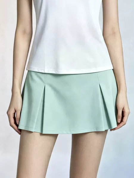 Summer sports tennis skirt for women, pleated short skirt, quick-drying, anti-exposure, casual running, fitness, golf skirt