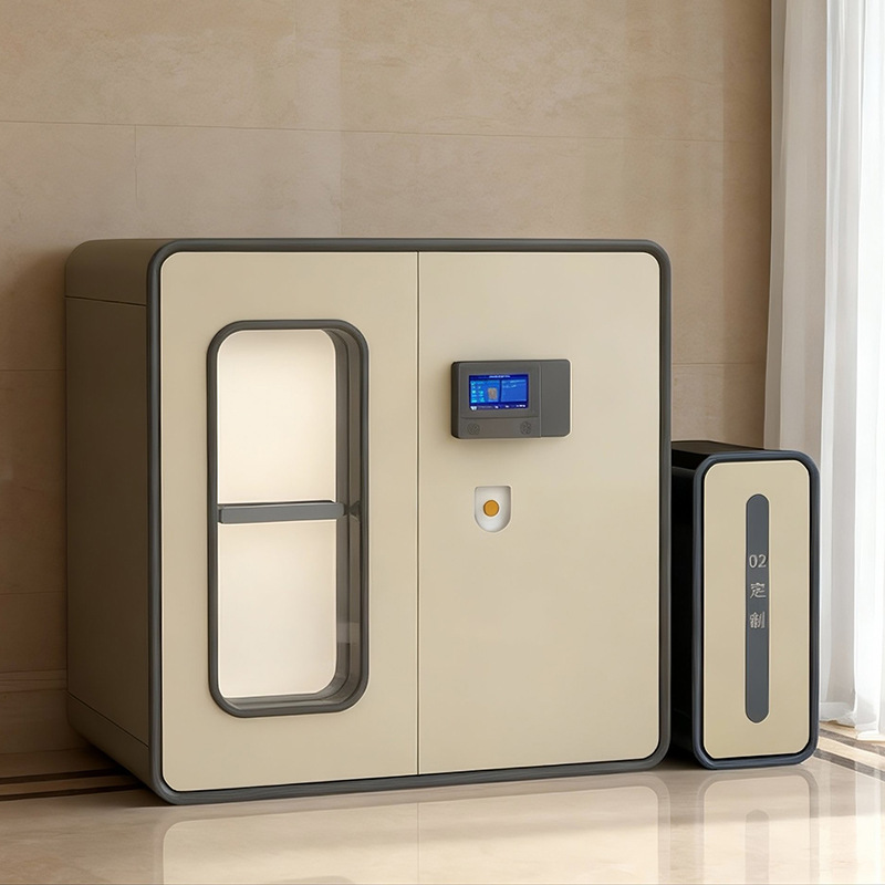 Hangzhou fábrica de acero de oxígeno personalizada cabina de una sola persona cabina de hardware médico civil cabina de oxígeno micro alta presión doméstica multipersona inteligente