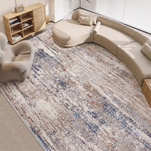 土耳其美式轻奢地毯客厅现代简约意式沙发茶几毯卧室高级抽象地垫