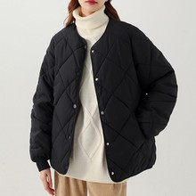 菱格棉服外套女冬季轻薄棉衣棉袄小个子夹克冬天2024新款跑量棉服