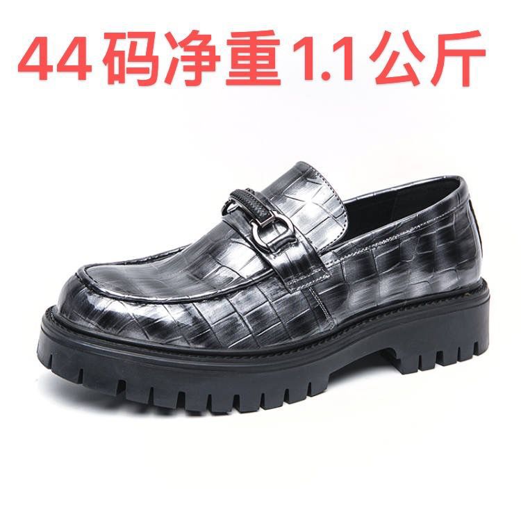 Otoño nuevo estilo británico de negocios zapatos de cuero bajos de cuatro estaciones zapatos únicos cómodos de moda zapatos de hombre zapatos de boda