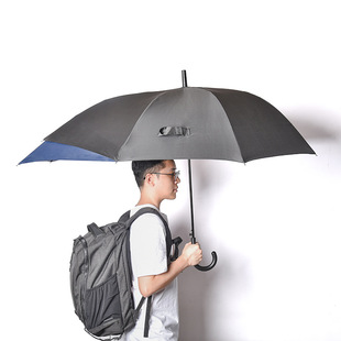 偏心伞不规则伞自动伸缩背包伞加长伞面创意超大个性晴雨两用-阿里巴巴