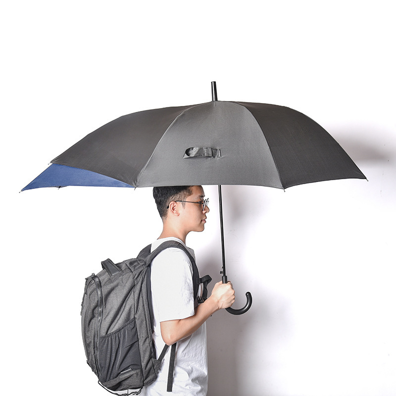 Eccentric umbrella irregular umbrella automatic retractable backpack umbrella extended umbrella surface creative super-large personality dual-use rain and shine