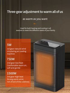 Export Heater Ptc Ceramic Vertical Heater Electric Heater Electric Heater Us Standard Japanese Standard 110V European Standard British Standard