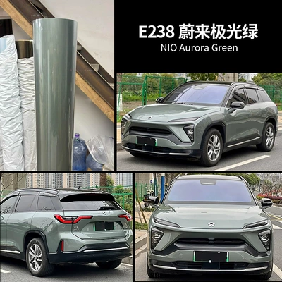 bba original car paint surface color | Auto Color Change Film - nio-aurora-green-calender-grade-2-year-warranty-15217mroll