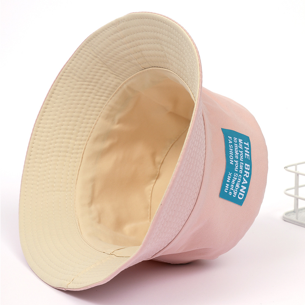 La primavera y el Verano Delgado sombrero de pescador de las mujeres al aire libre sol protección cuenca sombrero adulto carta sombrero de sol transpirable sombrero casual