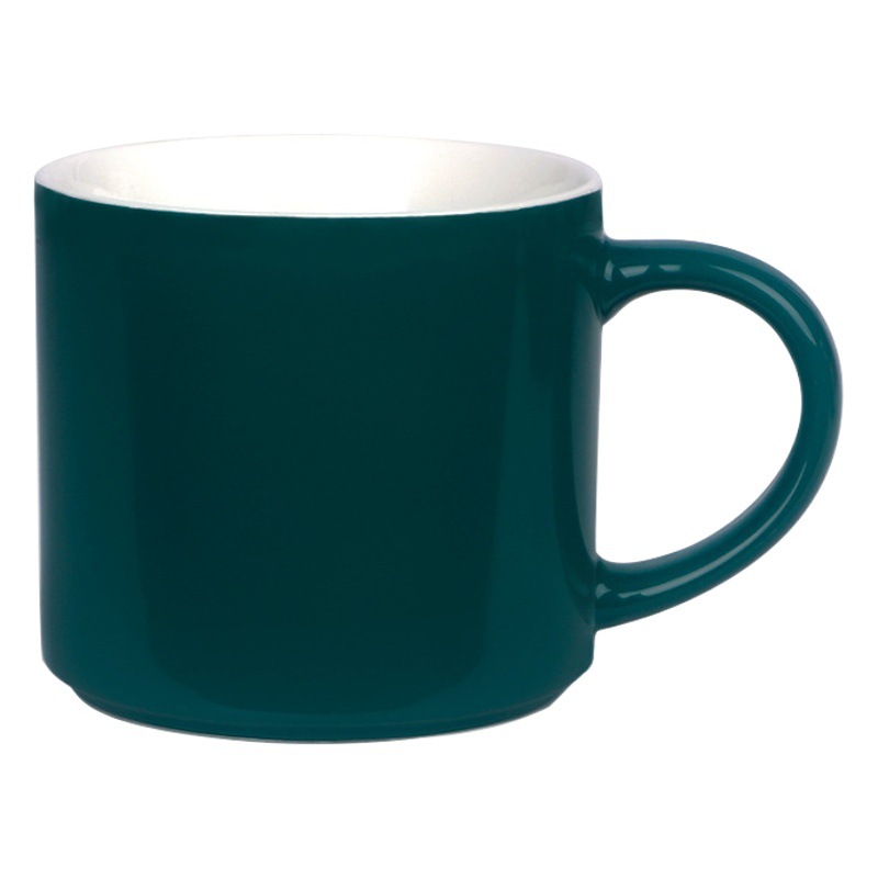 Colorida Taza de cerámica imprimible LOGO letras de gran capacidad taza de agua taza de café taza de oficina taza de regalo