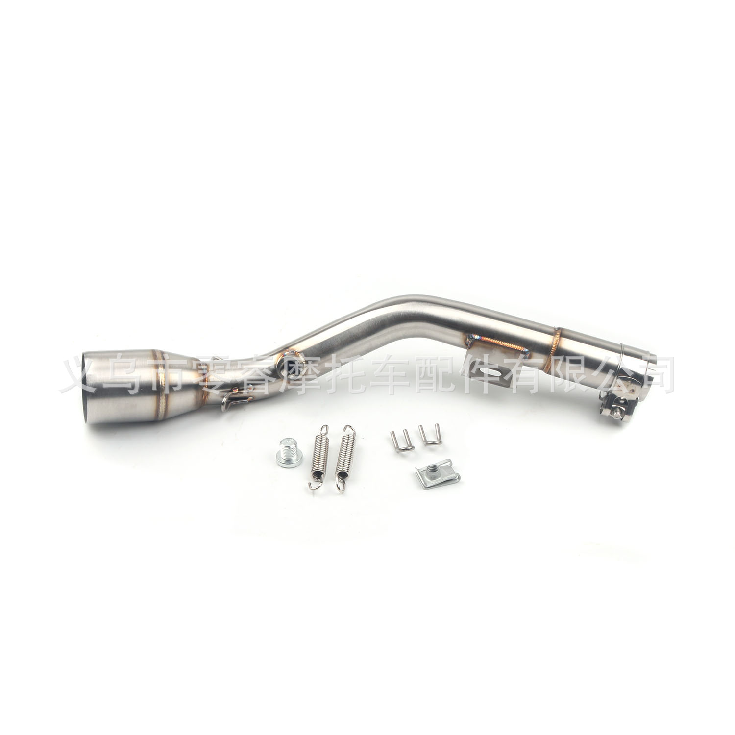 Motorcycle Modified Exhaust Pipe Middle Section Suitable for Klx230 Klx230L Klx230R Stainless Steel Exhaust