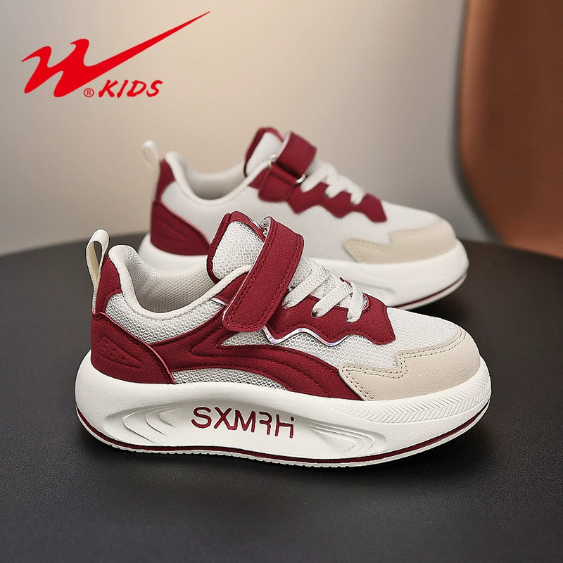 双星 Mesh footwear, дышащие мягкие спортивные кроссовки, осень, мягкая подошва, 8 лет