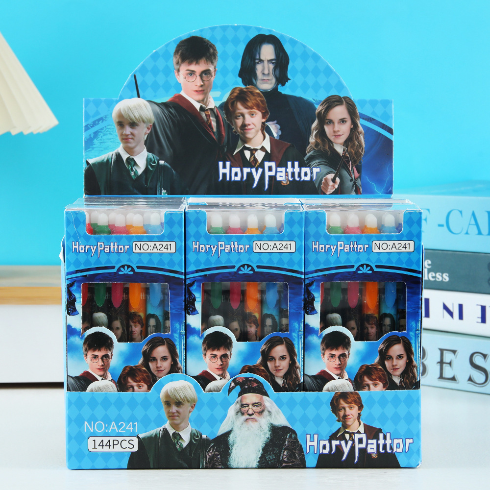 Potter Erasable Blue Pen, Cute Magician Erasable Gel Pen, Elementary School Students' Writing Practice Pen, Learning Stationery