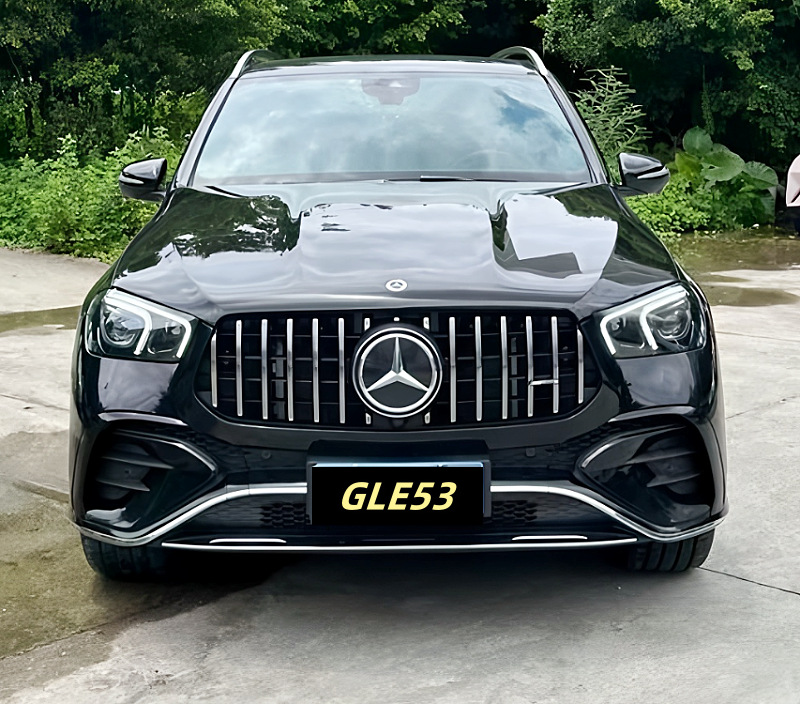 Suitable for Mercedes-Benz W167 Gle350 Gle450 400 Modified Gle53 Gle63Amg Front Bumper Grille