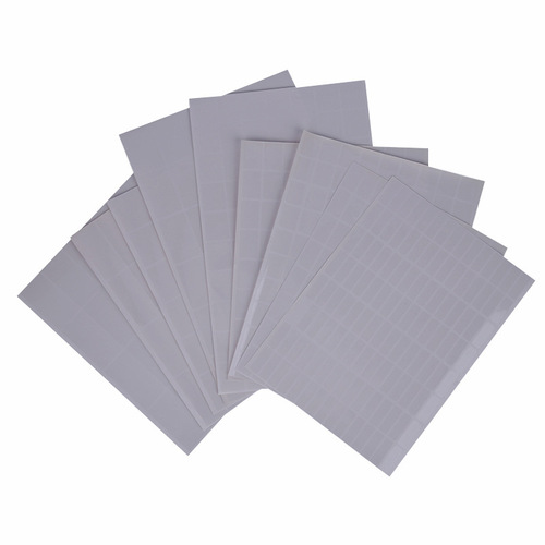 Self-adhesive label, super sticky, transparent seal, rectangular logo QR code production, advertising sticker customization