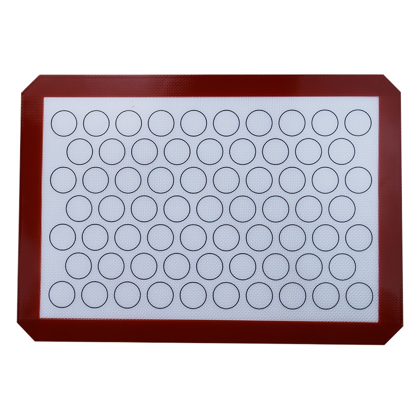 Large household silicone baking mat high temperature resistant thickened baking pan non-stick mat macaron oven silicone baking mat