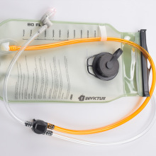 厂家定制大口径军绿色水袋内胆2.5L TPU 水胆户外专业运动水壶