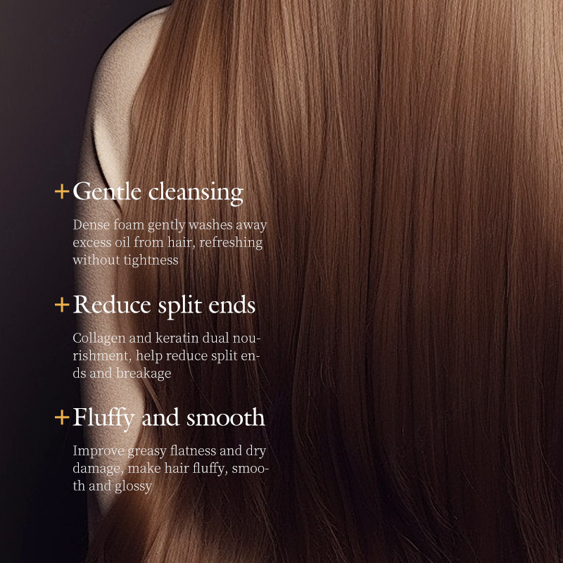 KORMESIC colágeno queratina champú shampoo para el cabello limpio, nutritivo y cuidado comercio exterior al por mayor transfronterizo