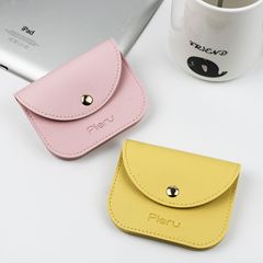 New Korean style women's coin purse envelope buckle candy color small fresh student card bag multi-functional ID card holder