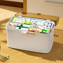 醫葯箱家庭裝家用大容量多層葯品葯物收納盒醫護醫療急救箱小葯盒