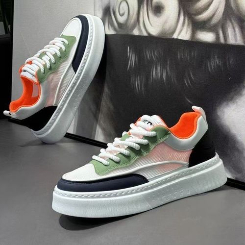 Men's Shoes Autumn 2025 New Breathable White Sneakers Sports Casual Shoes Men's Trend Brand Niche Anti-Slip Wear-resistant Pumps
