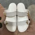 Double button white letters