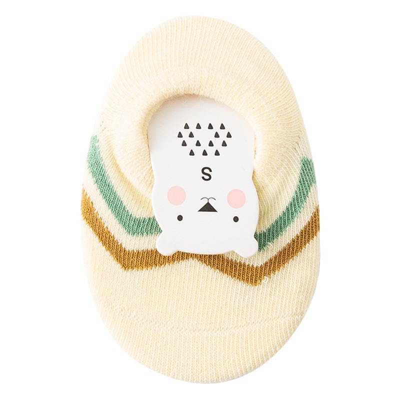 2022 calcetines de bebé primavera y verano niños y niñas rayas barco Calcetines algodón NIÑOS Calcetines invisibles bebé niño Calcetines antideslizantes