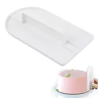 Инструмент DIY выпечки Flond Sugar Cake Substitution Settile с ручкой и выравнивающим инструментом для крема
