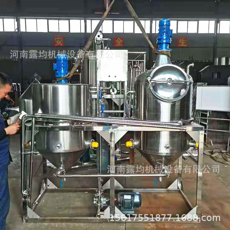 Hydraulic rapeseed oil soybean oil squeezing refining machine…