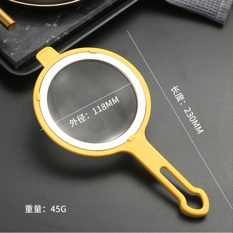 Filtro de acero inoxidable 304, colador, leche de soja, jugo, alimento complementario, filtro de escoria, tamiz, filtro ultrafino con oreja, tamiz de harina