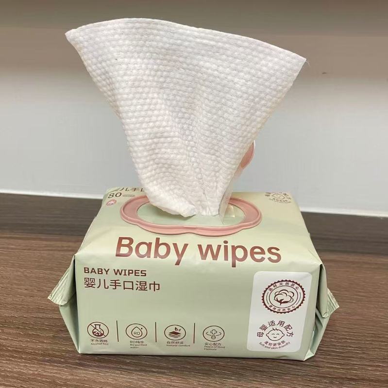 80片大包婴儿湿巾加厚婴幼儿童新生宝宝手口屁用便携湿纸巾湿巾纸|undefined