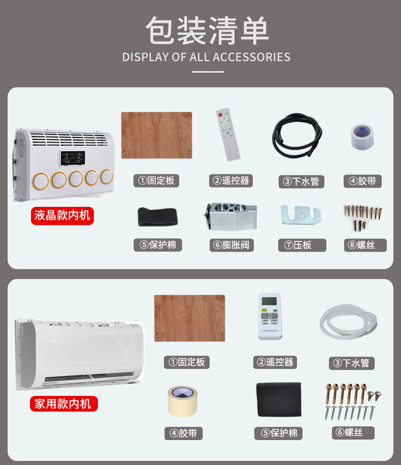 Rv Parking Air Conditioner, Hidden Underfloor Air Conditioner, 12V24V Iveco Van Maxus Modified Air Conditioner